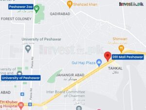 091 Mall Peshawar Location