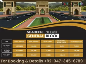 Shaheen-Enclave-Burhan-Payment-Plan