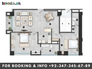 1-Bed-Apartments-Rhodium-Residencia