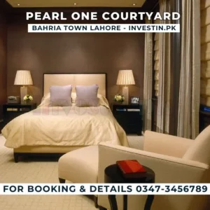 pearl one courtyard bahria town lahore