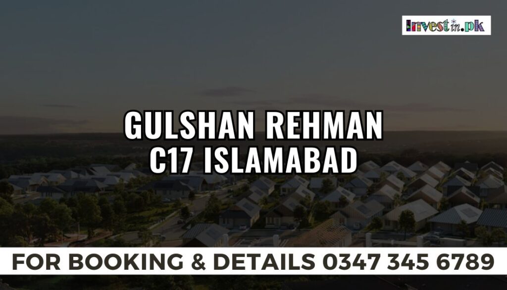 Gulshan Rehman C17 Islamabad