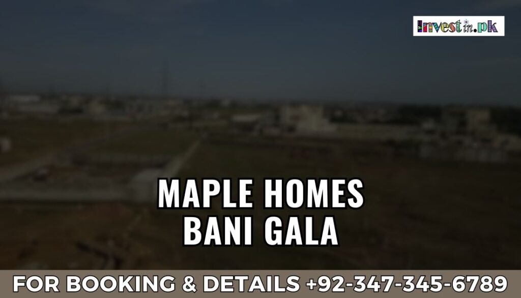 Maple Homes Bani Gala Islamabad