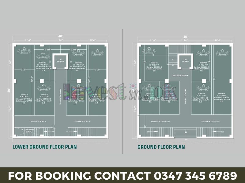 Sky 18 Two Floor Plan